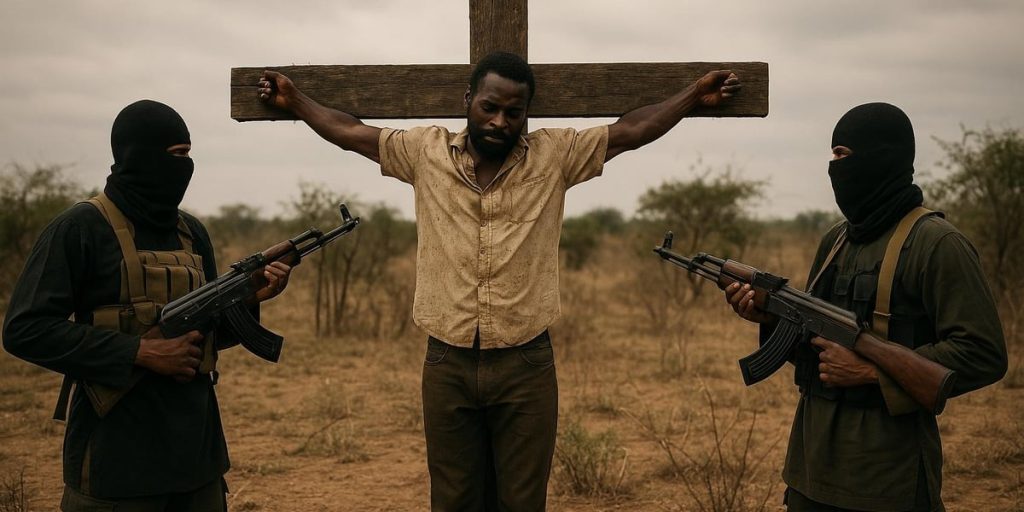 Crist&atilde;o &eacute; crucificado por terroristas em Mo&ccedil;ambique para ser &ldquo;morto como Jesus&rdquo;