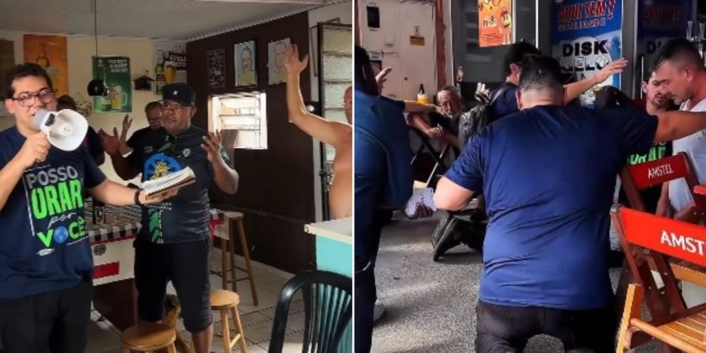 Crist&atilde;os evangelizam em bares em SC: &ldquo;Levamos Jesus onde h&aacute; algu&eacute;m para ouvir&rdquo;